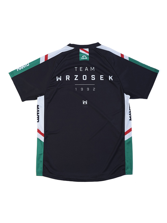 MANTO  t-shirt treningowy TEAM WRZOSEK czarny