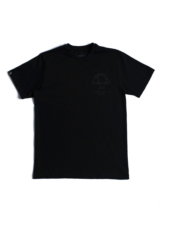 MANTO t-shirt SOCIETY blackout