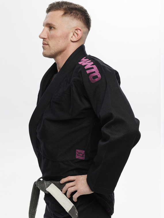 MANTO "X5" BJJ Gi czarno - purpurowe