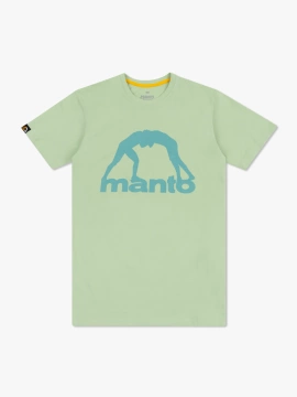 MANTO t-shirt VIBE 25 miętowo-błękitny