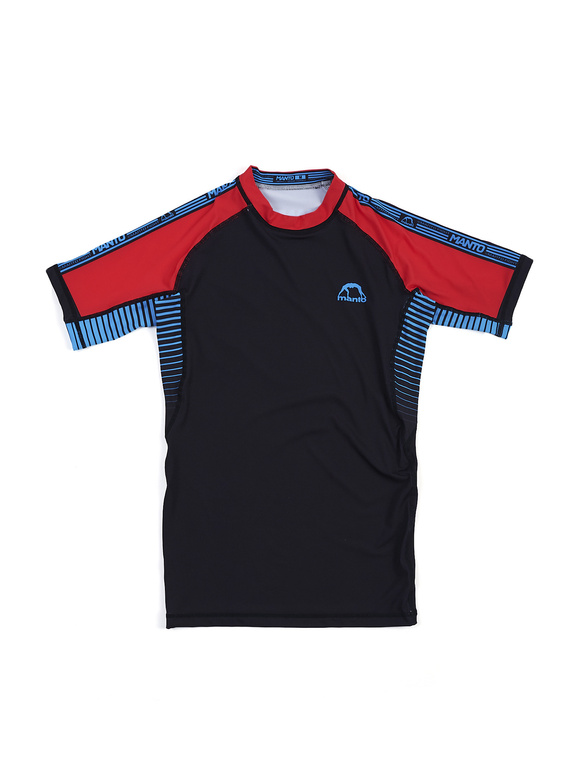 MANTO rashguard STRIPE 2.0 czarno-czerwony