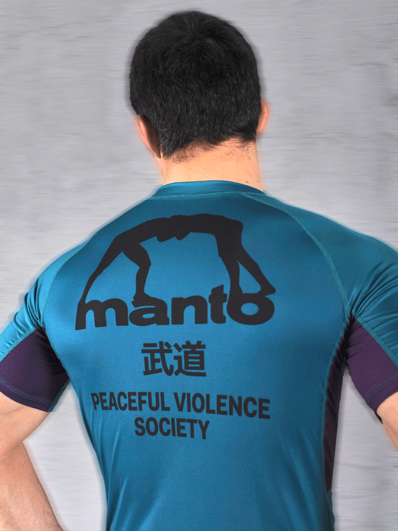 MANTO rashguard SOCIETY zielony