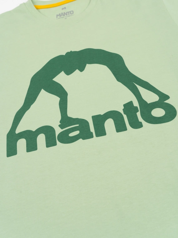 MANTO t-shirt VIBE 25 miętowo-zielony