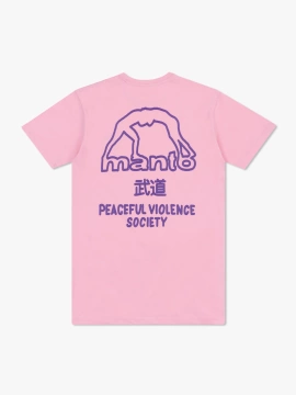 MANTO t-shirt SOCIETY 25 różowy