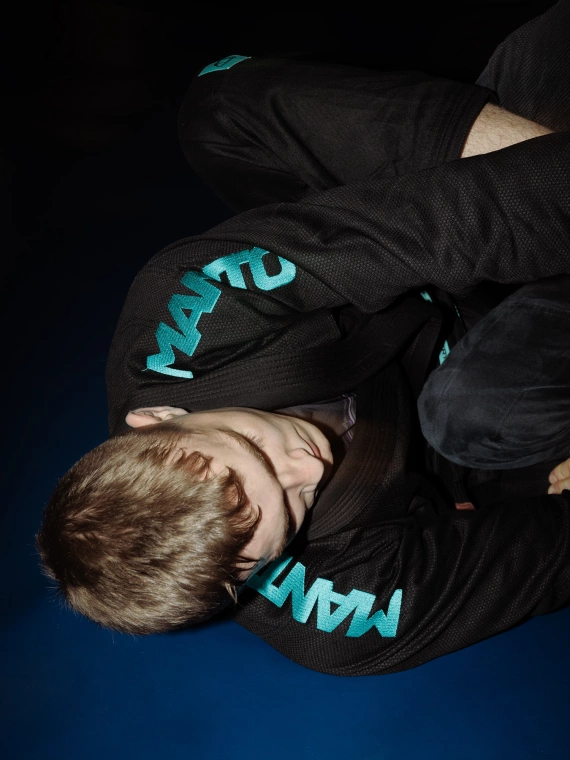 MANTO "X5" BJJ Gi czarno - turkusowe