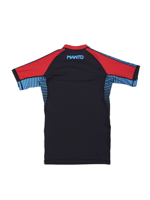 MANTO rashguard STRIPE 2.0 czarno-czerwony