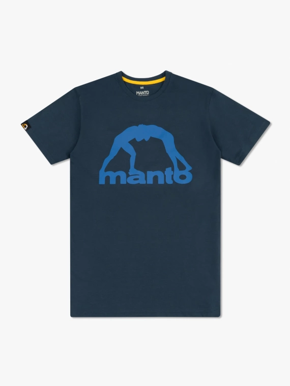 MANTO t-shirt VIBE 25 granatowo-niebieska