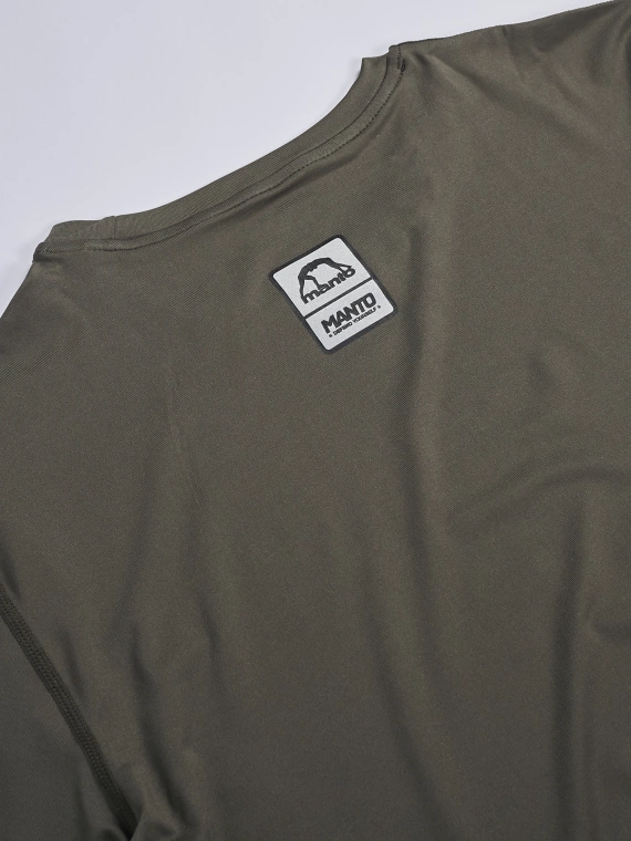 MANTO t-shirt treningowy PULSE khaki