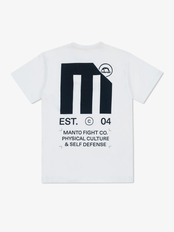 MANTO t-shirt ULTRA biały