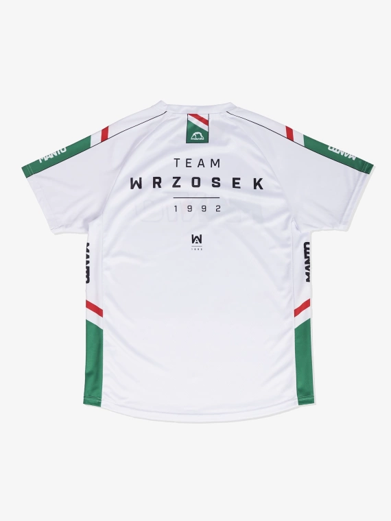 MANTO  t-shirt treningowy TEAM WRZOSEK biały