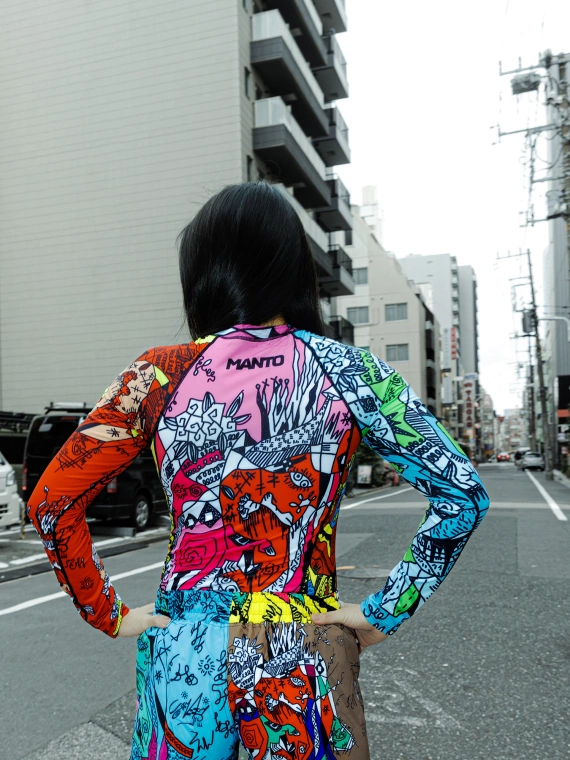 MANTO long sleeve rashguard WICKY