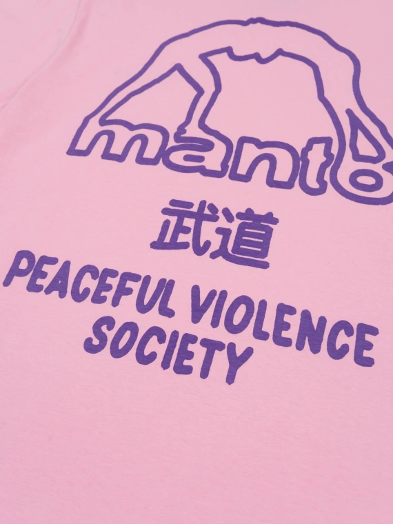 MANTO t-shirt SOCIETY 25 różowy