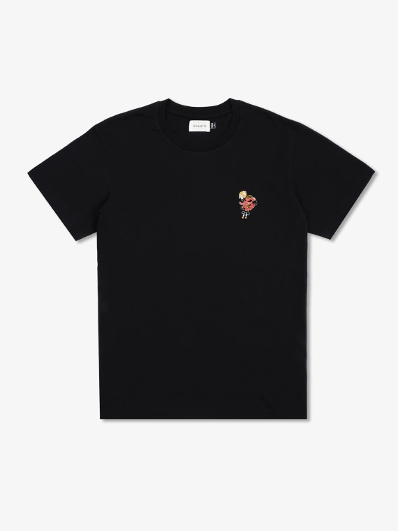 MANTO t-shirt TENGU czarny