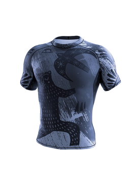 MANTO rashguard LIVINGS szary