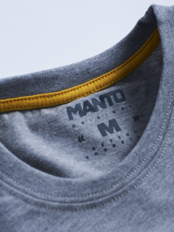 MANTO t-shirt LOGO melanż