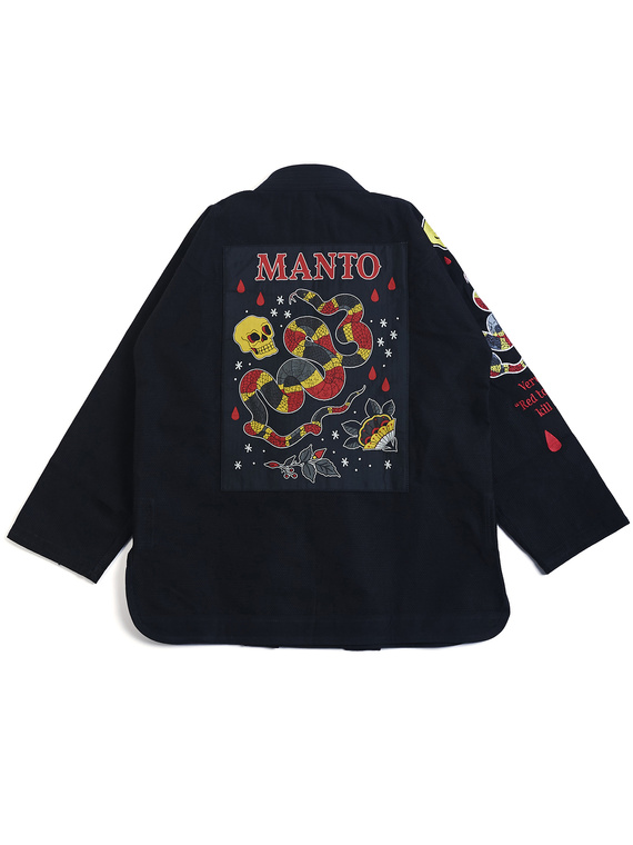 MANTO "CORAL"  BJJ Gi  czarne