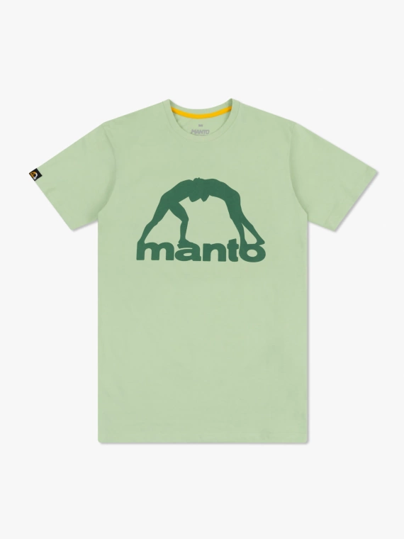 MANTO t-shirt VIBE 25 miętowo-zielony