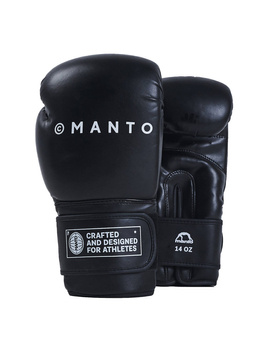 MANTO rękawice bokserskie IMPACT czarne