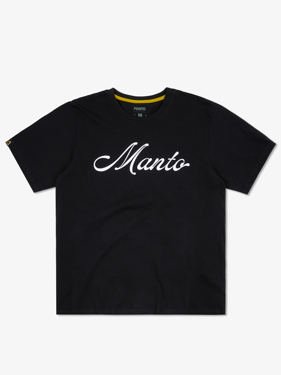 MANTO t-shirt SLEEK OVERSIZE czarny