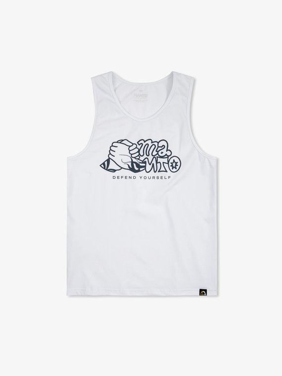 MANTO tank top BROS biały