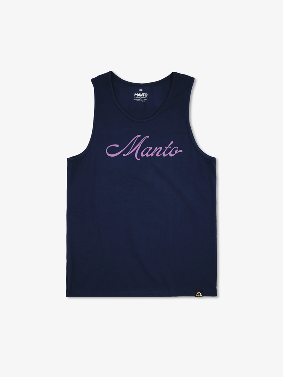 MANTO tank top SLEEK granatowy