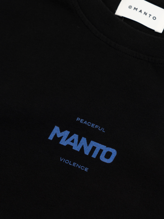 MANTO longsleeve BLUR czarny