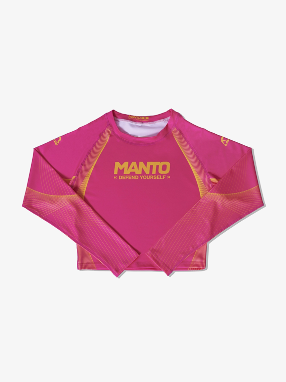 MANTO rashguard DEFEND różowy