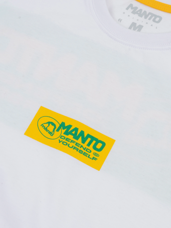 MANTO t-shirt BLOCK 24 biały