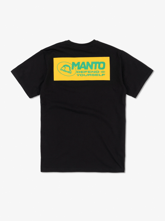 MANTO t-shirt BLOCK 24 czarny