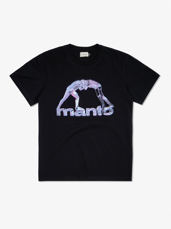 MANTO t-shirt MIRAGE czarny
