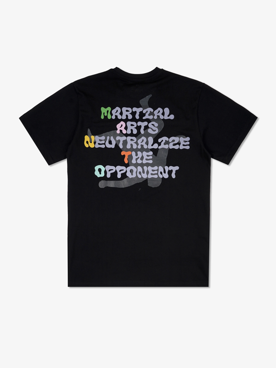 MANTO t-shirt NEUTRALIZE czarny