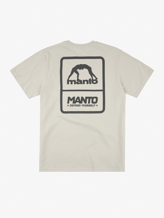 MANTO t-shirt PULSE beżowy V2
