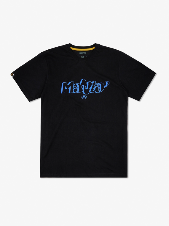 MANTO t-shirt TAG 24 czarny