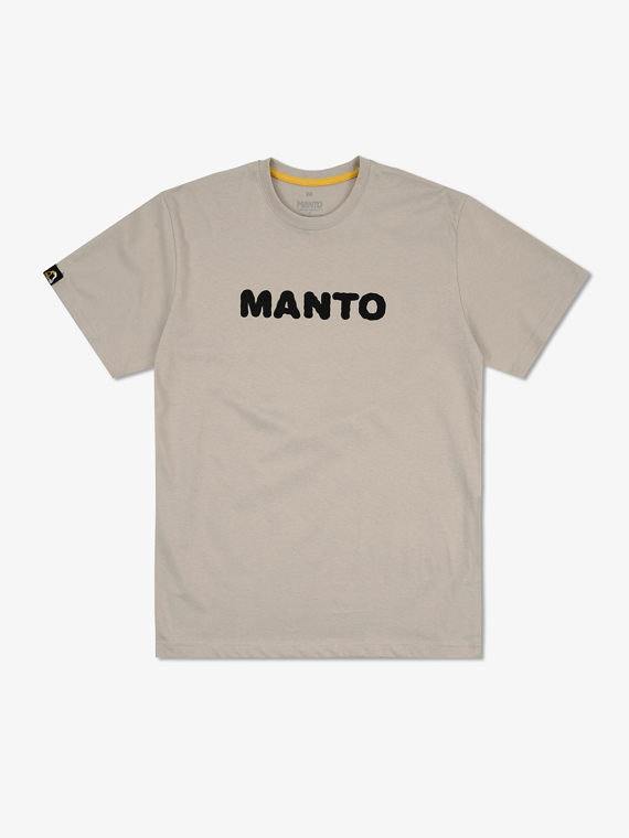 MANTO t-shirt TIGER`S TAIL beżowy