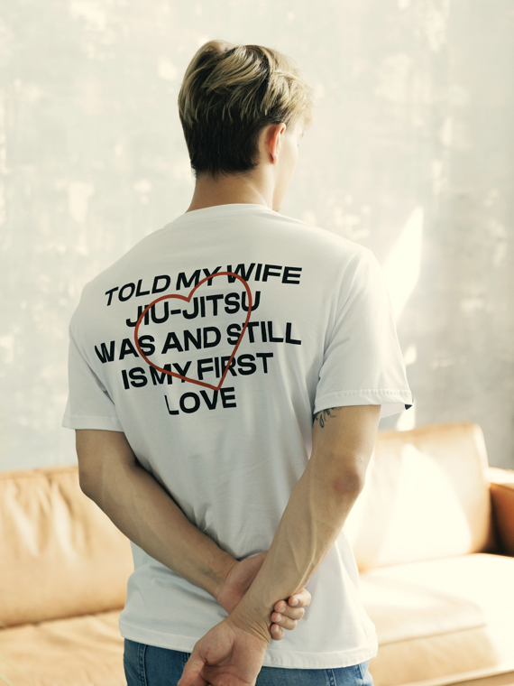 MANTO t-shirt WIFE biały