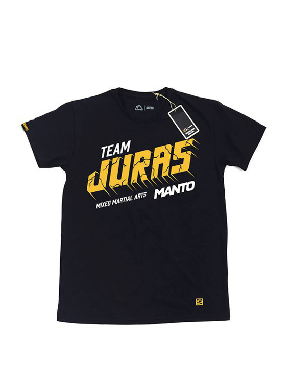 MANTO t-shirt kolekcjonerski TEAM JURAS czarny