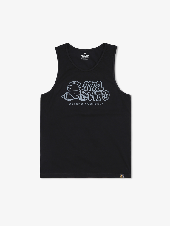 MANTO tank top BROS czarny