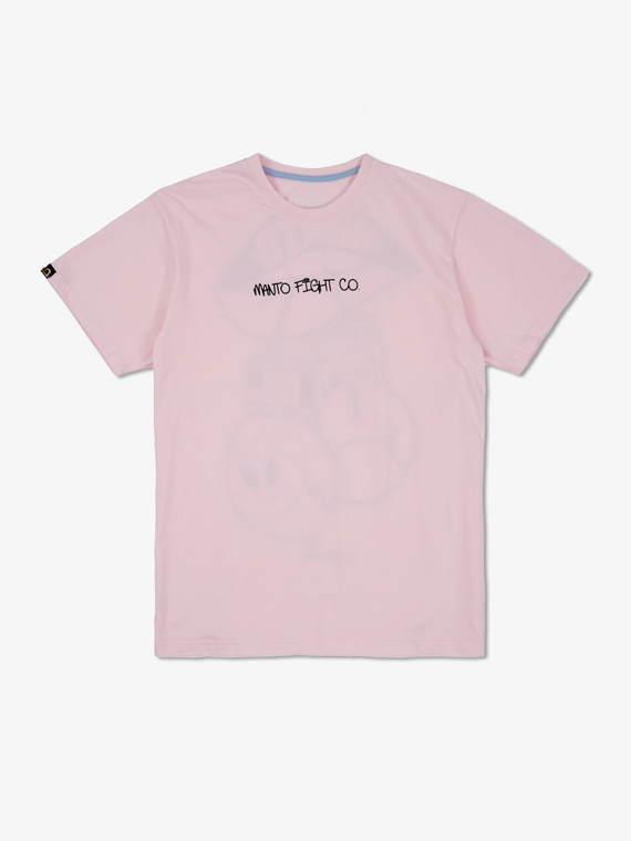 MANTO x KTOF t-shirt GLOVES różowy