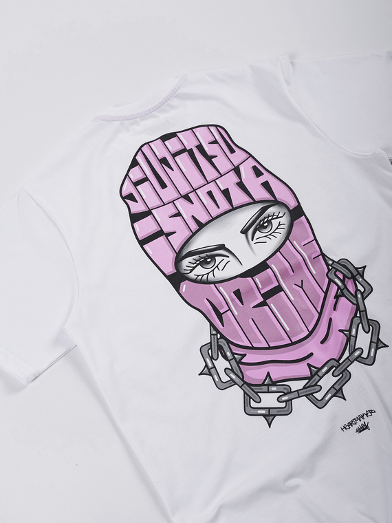 MANTO x KTOF t-shirt LEGAL biały